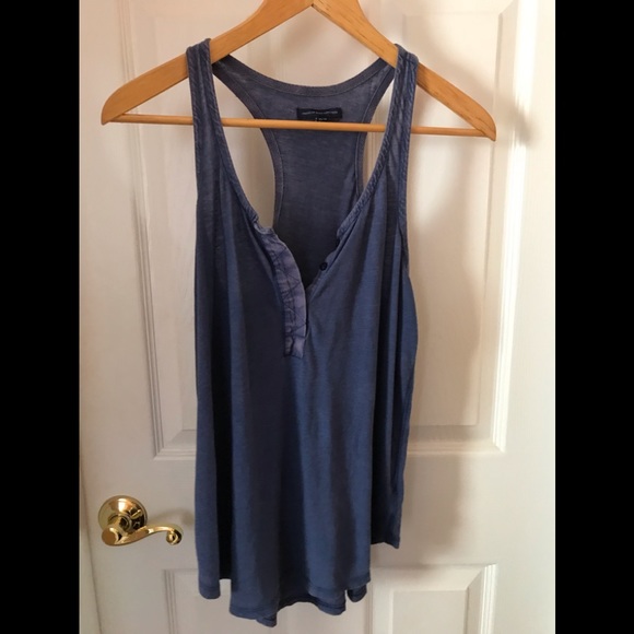 American Eagle Outfitters Tops - 💚AEO | button up racerback tank